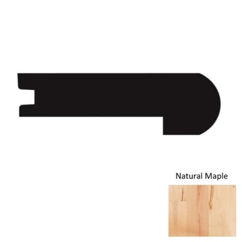 Traditional Natural Maple 94" Flush Stair Nose