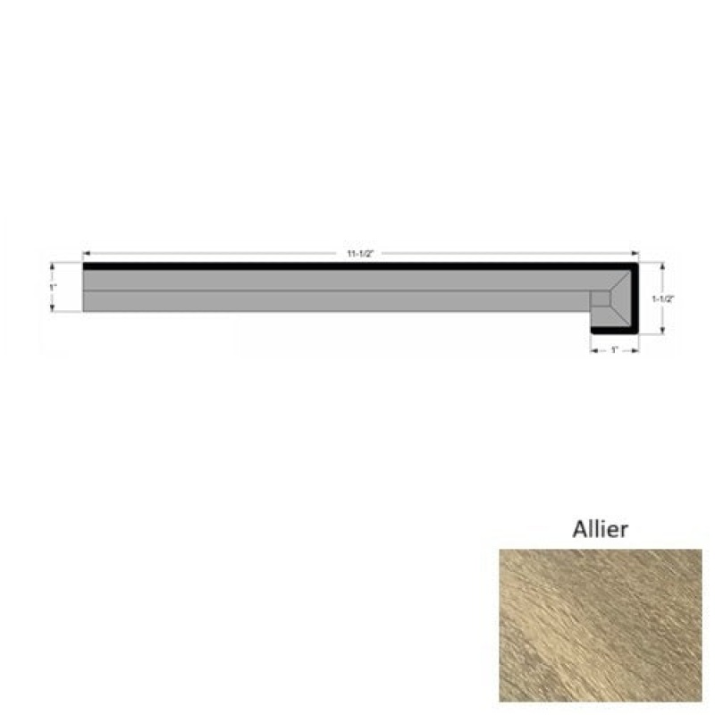 Domaine Ii Allier Hardwood Moulding / Trim - 11 1/2" X 96 1/2" Stair Tread - Urethane