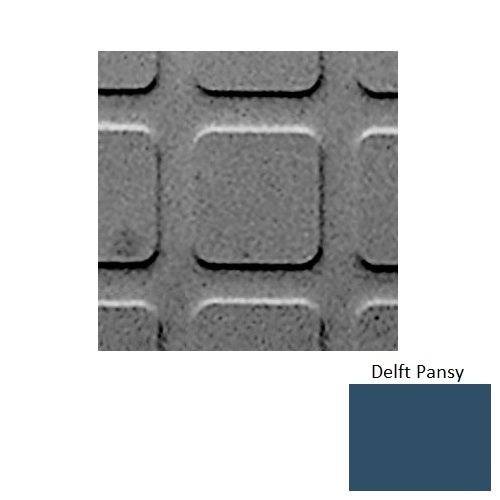 Flextones Delft Pansy Sq Square 2 Rubber Tile