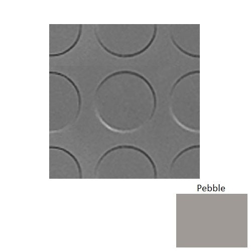 Flextones Pebble RLT Textured Rubber Tile 18" x 18"