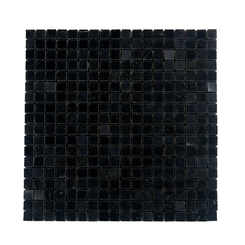 Absolute Black Granite Mosaic - 5/8" X 5/8" - Polished