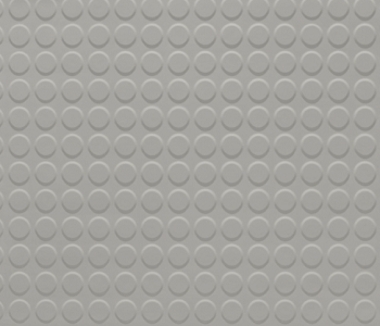 Johnsonite Mystify Raised Round Solid Color Rubber Tile - Textured