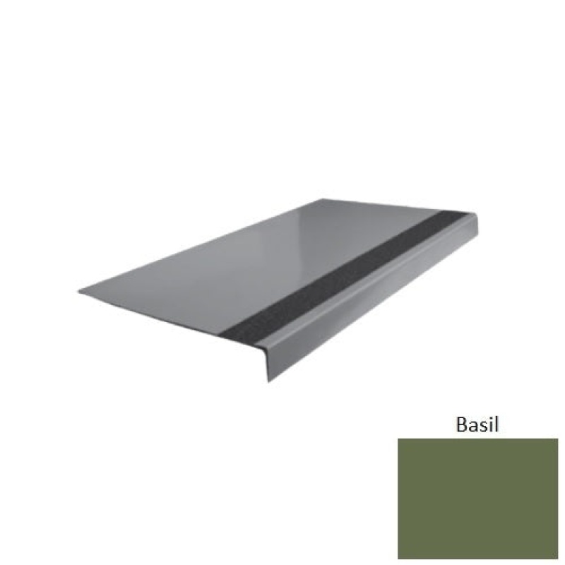 Flextones Basil Type 170 Distinct Designs Rubber - 12 1/4" X 72" Stair Tread - Smooth