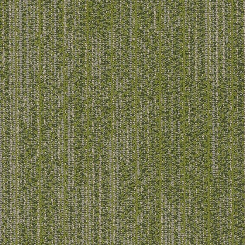 Clearance Sale! Mosaic Mix Rhythm Light Green Nylon Carpet Tile - Pattern - 12" X 48"