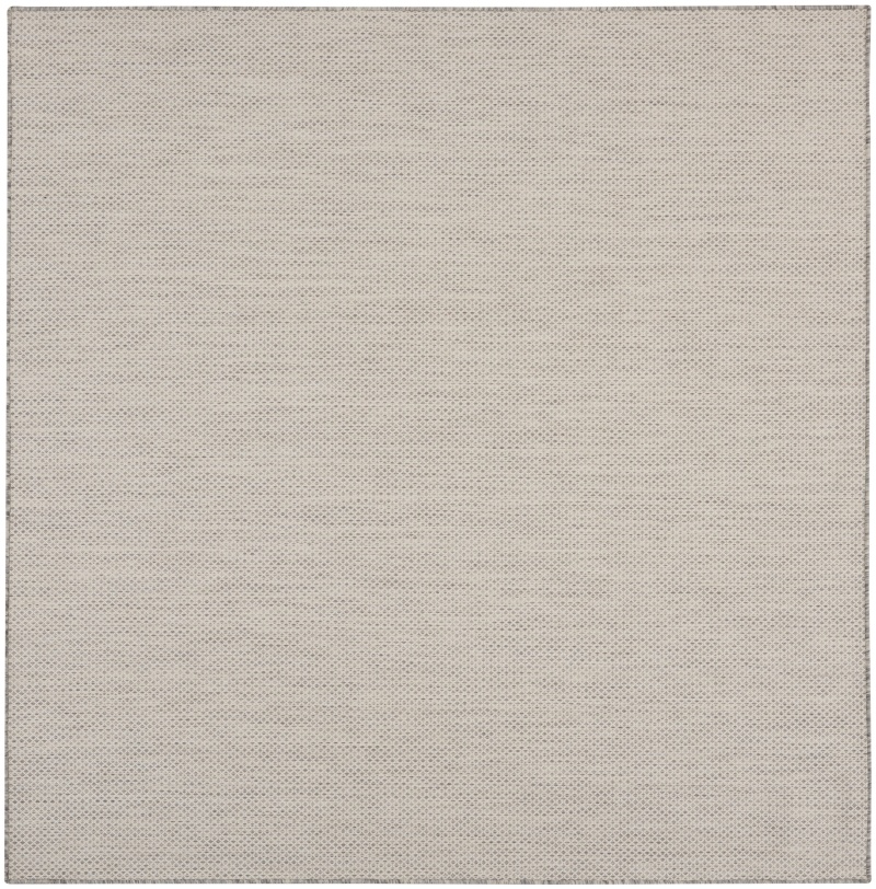 Courtyard Cou01 Ivory / Silver Area Rug