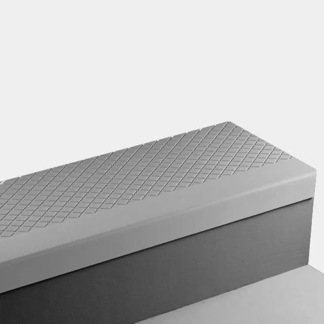 Johnsonite Vapor Grey Diamond Rubber Stair Tread