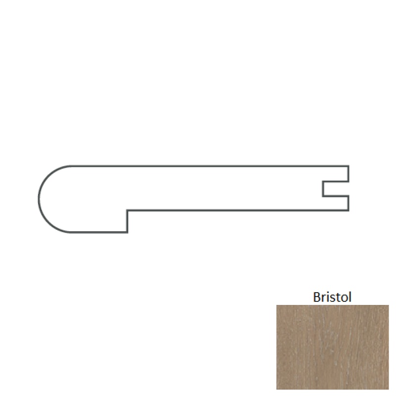 Heirloom Bristol Hardwood Flush Stair Nose Trim