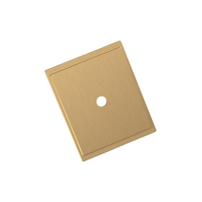Amerock Maymont Zinc Knob Cabinet Backplate - Champagne Bronze, 1 5/8" (41 Mm) Length