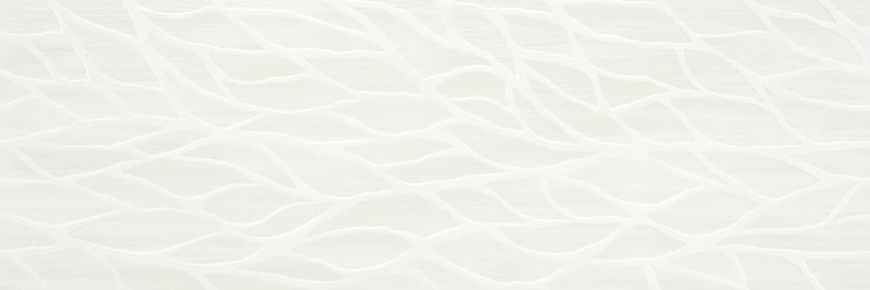 Sonata White Ceramic Tile - Matte - 16" x 47"