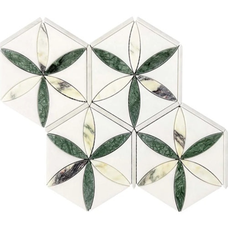 Mir Palazzo Vecchio Marble Mosaic - Diamond - Polished