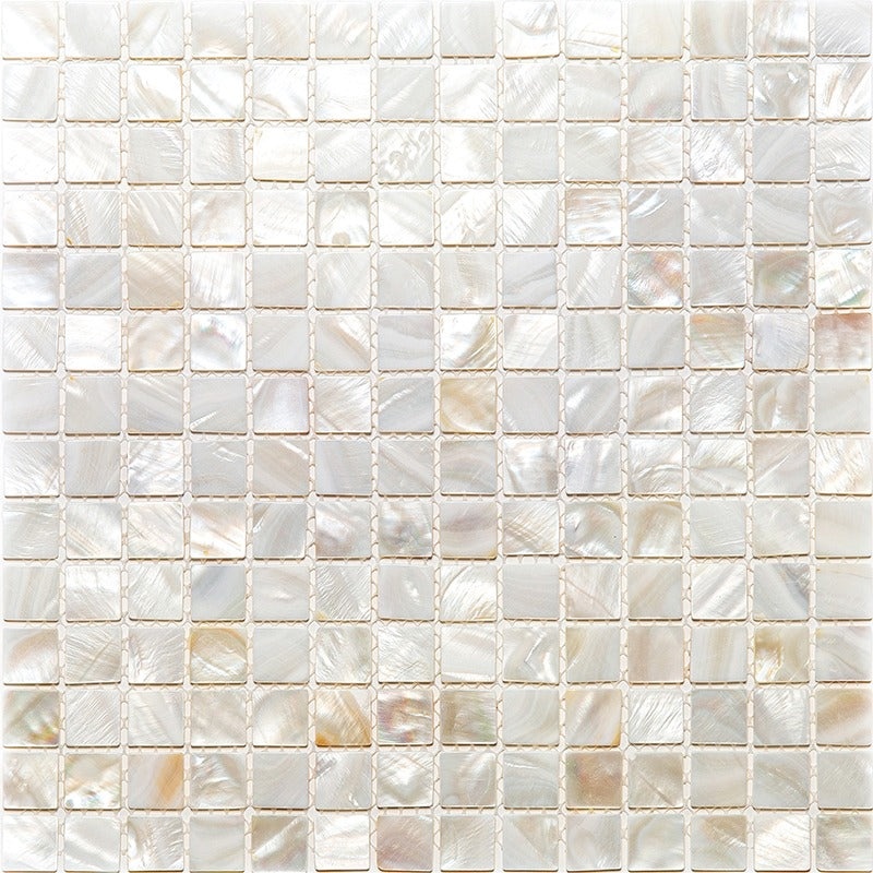 Shell Key West Shell Mosaic - 0.8" x 0.8" - Polished