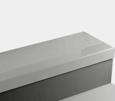 Johnsonite Icicle Cubis Rubber Stair Tread