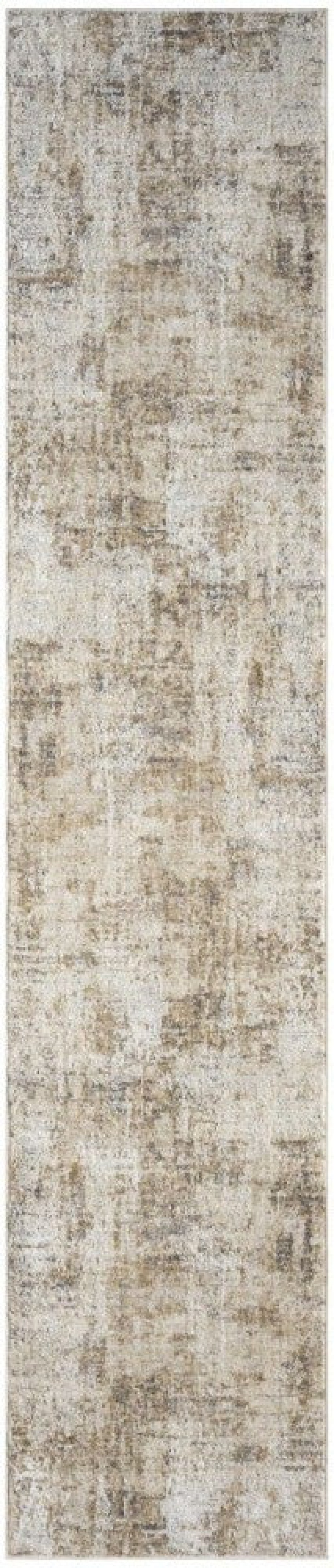 Nourison Summit Natural Grey Polyester Contemporary Area Rug – 12 Ft Runner
