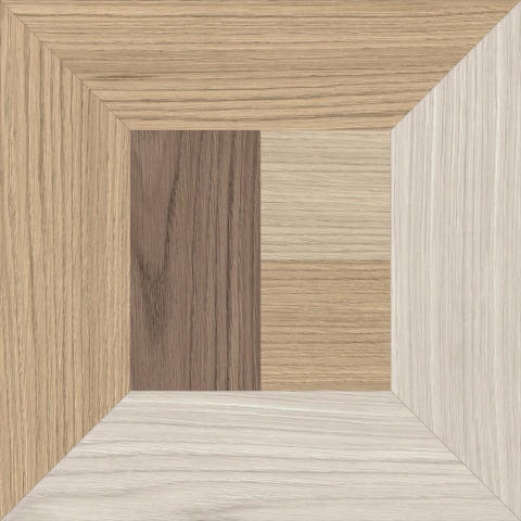 Domino Cubo Porcelain Tile - Matte - 8" X 8"