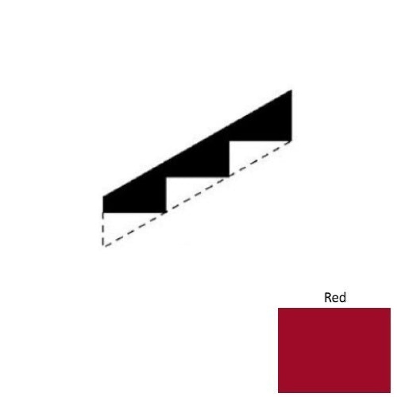 Solid Red Rubber Stringers - Smooth