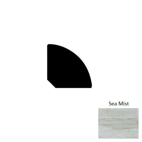 Adura Rigid Rectangle (Pr1) Cascade Sea Mist Quarter Round Trim