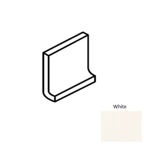 Color Wheel Classic White Ceramic Wall Trim