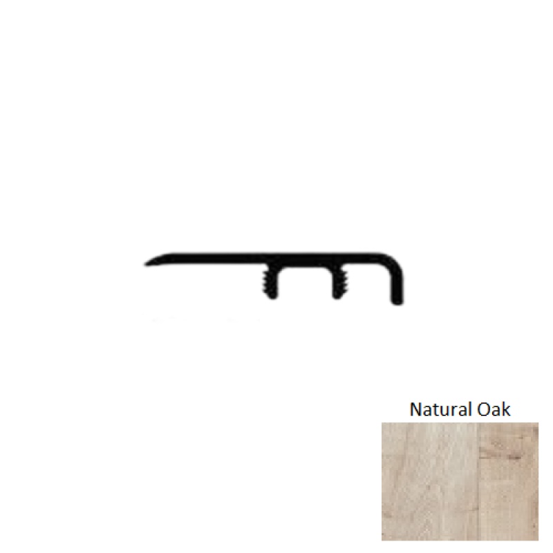 Lamdura Visions Natural Oak 94" End Cap - Embossed