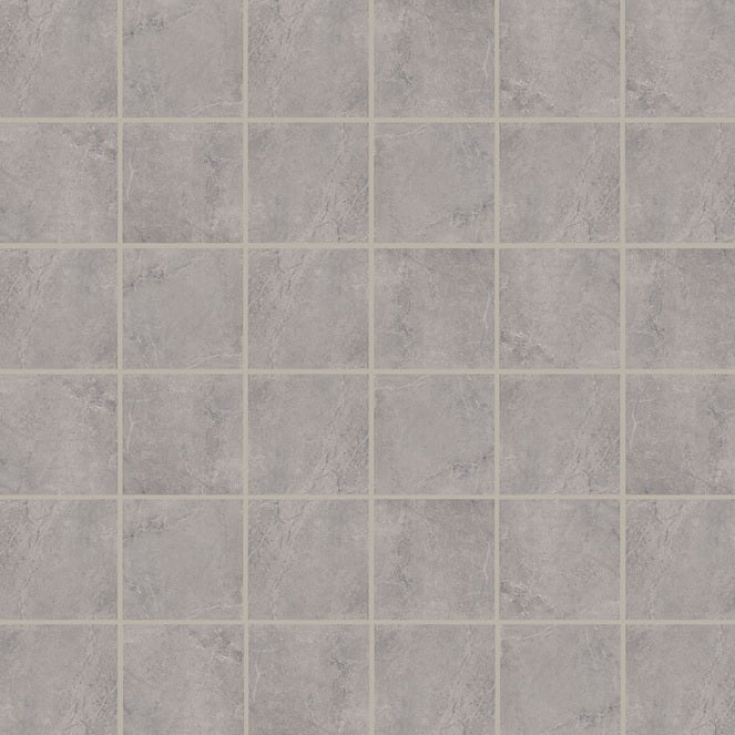 Soreno Grigio Porcelain Mosaic - 2" X 2" - Matte
