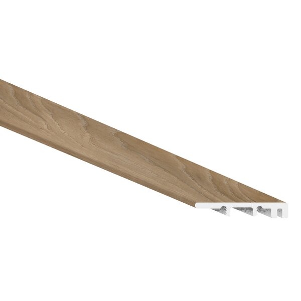 Everlife Lvt Bayhill Blonde Luxury Vinyl Moulding / Trim - 1 3/8" X 94" End Cap - Prefinished