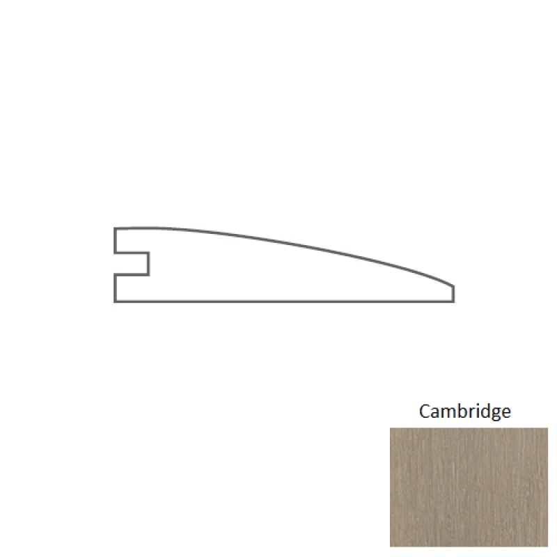 Heirloom Cambridge Hardwood Reducer Moulding / Trim, 2" x 96", UV Cured Oil