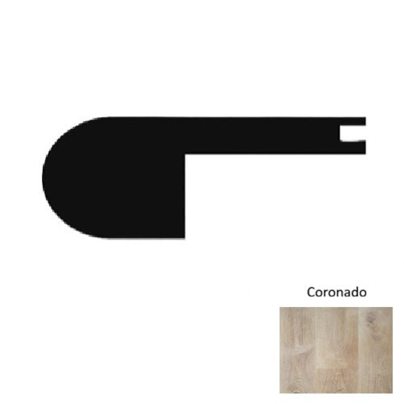 1100 Series Coronado Embossed Flush Stair Nose