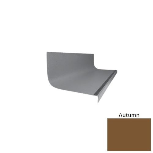 Flextones Autumn Type 1975 With Flush Carborundum Strip Distinct Designs Rubber - 20 3/8" X 72" Stair Tread - Hammered