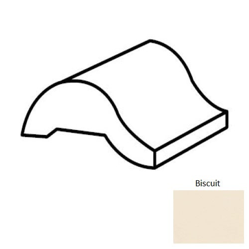 Keystones Unglazed Mosaic Biscuit Porcelain Floor Trim