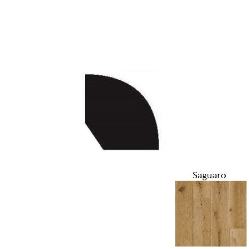 Taverne Saguaro Hardwood Moulding / Trim - 3/4" X 90" Quarter Round - Wire Brushed