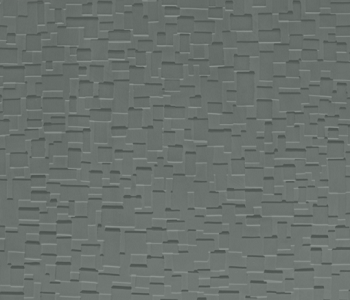 Johnsonite Hunter Green Cubis Solid Color Rubber Tile - Textured - 24" X 24"