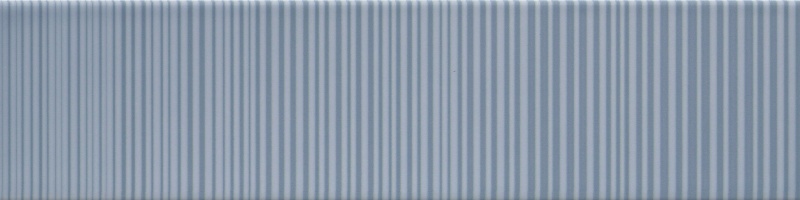 Express Blue Linear Ceramic Tile - Glossy - 3" X 12"