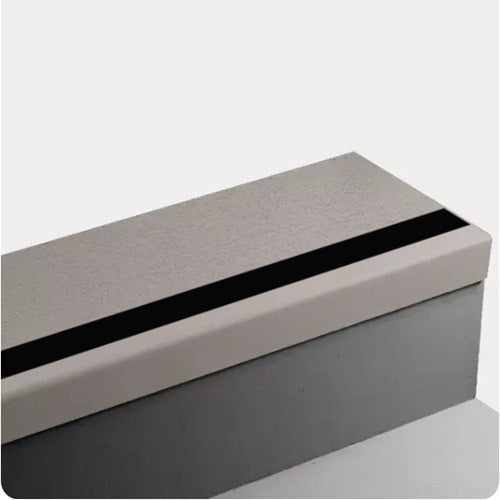 Johnsonite Fawn Rice Paper Textured Angle Fit Stair Tread