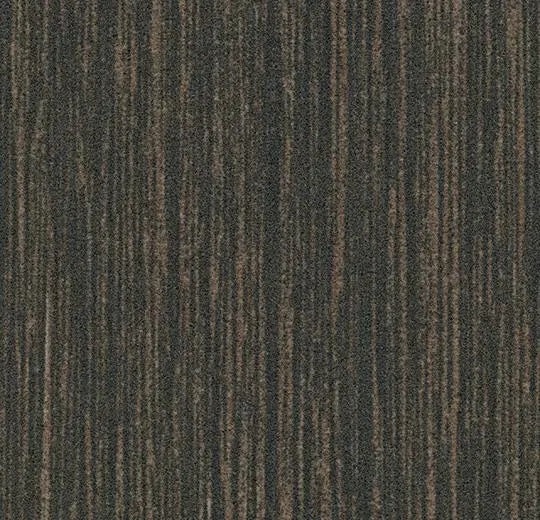 Flotex Savannah Liquorice Nylon Carpet Plank - Flocked - 9.8" X 39.37"