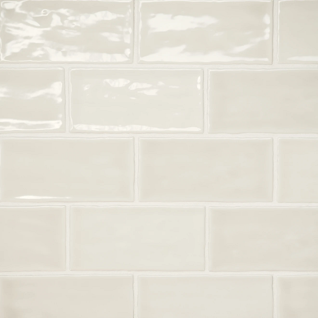 Marin Sand Dollar Ceramic Tile - Glossy