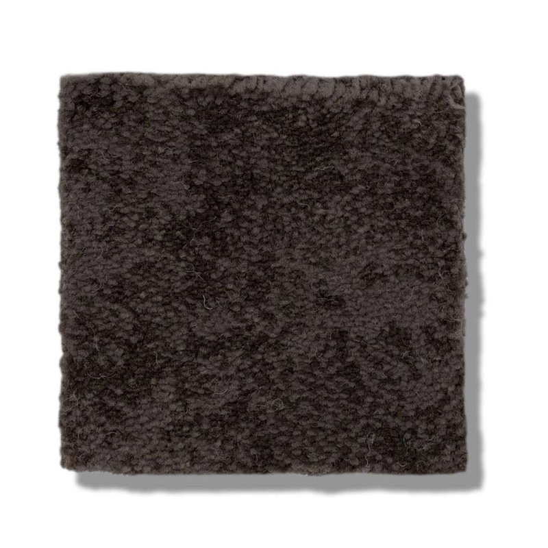Caress By Shaw State Of Mind Burma Brown Nylon Carpet - Pattern