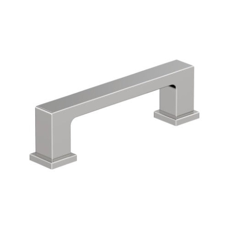 Bridgeport Zinc Bar Cabinet Pull - Polished Chrome