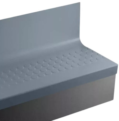 Johnsonite Blue Jeans Raised Round Rubber Stair Tread