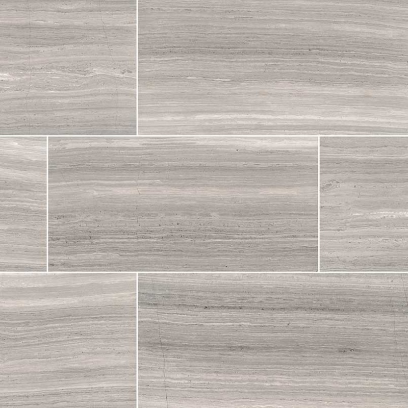 White Oak Marble Tile - Polished - 12" x 24"