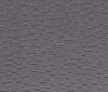 Johnsonite Poetry Plum Cubis Solid Color Rubber Tile - Textured - 24" X 24"