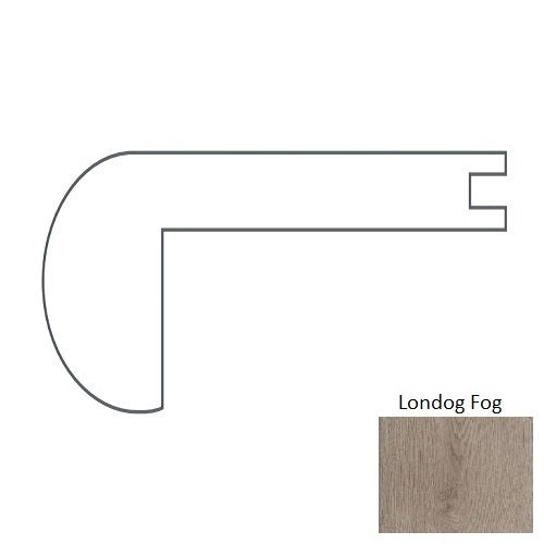 Concorde Oak London Fog Flush Stair Nose