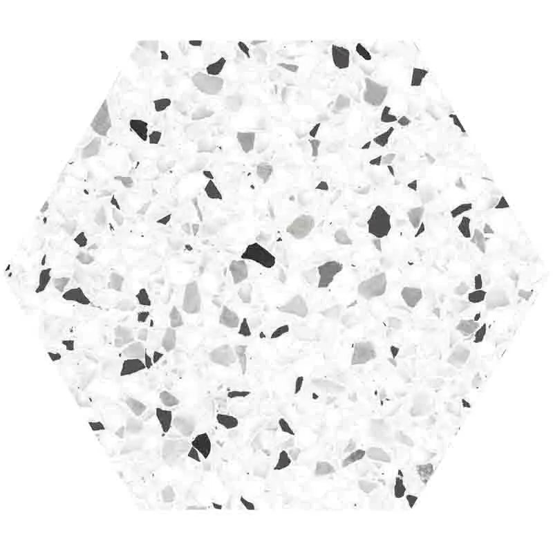 Terra Pepper Speckled Porcelain Tile - Matte - 8" Hexagon