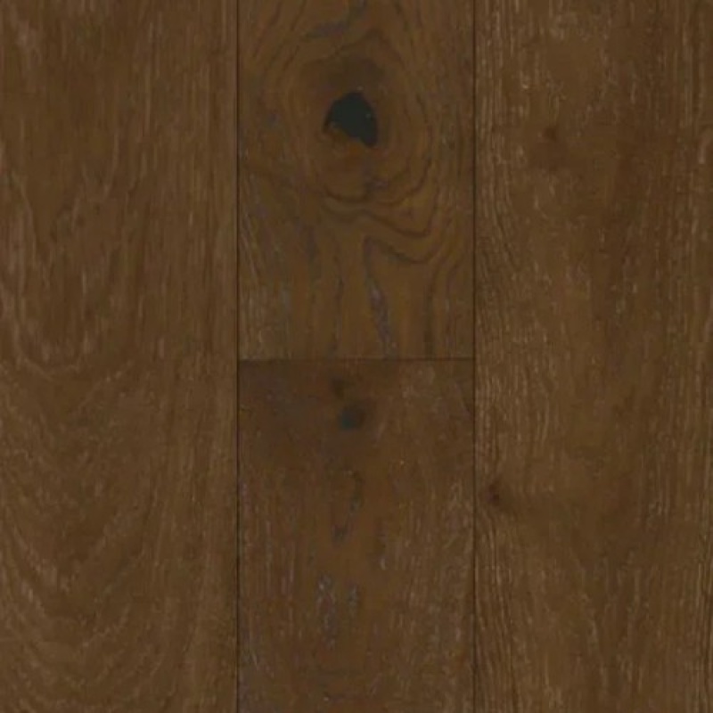 Premier Russet Engineered Hardwood Flooring - Wire Brushed - 7 1/2" X Random Lengths