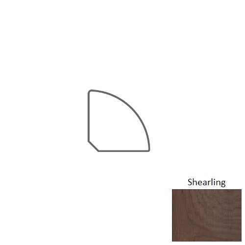 Shearling Hardwood Quarter Round Trim 0.75" x 78"