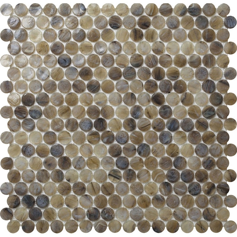 Alma Line Glamour Ronda Mink Glass Mosaic