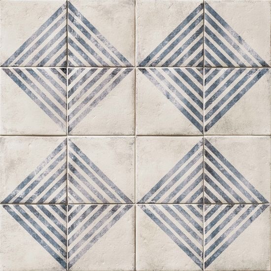 Vivace Roads Atlantic Matte Porcelain Tile 9" x 9"