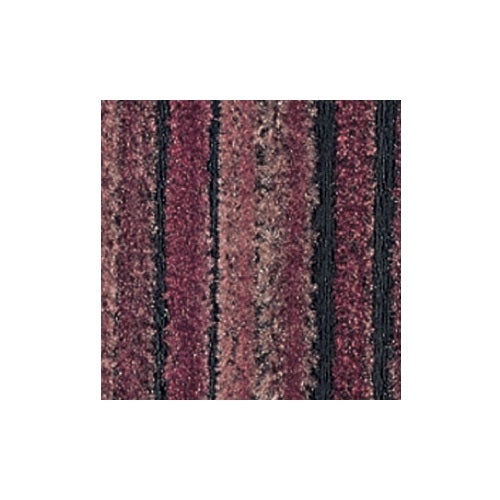 Flextuft Cranberry and Gray CRN Rubber Tile