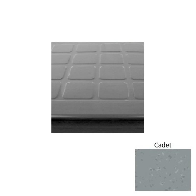 Symmetry 94 Cadet Raised Square Rubber (Sq) Stair Tread - Textured