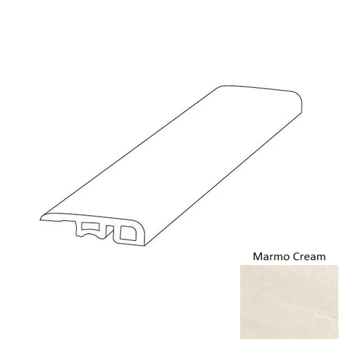V Lux Marmo Cream Luxury Vinyl End Cap / Reducer
