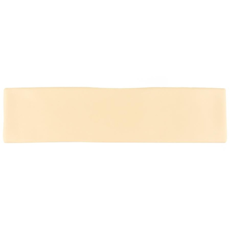 Chalk Ocre Ceramic Tile - Matte - 3" X 11 3/4"