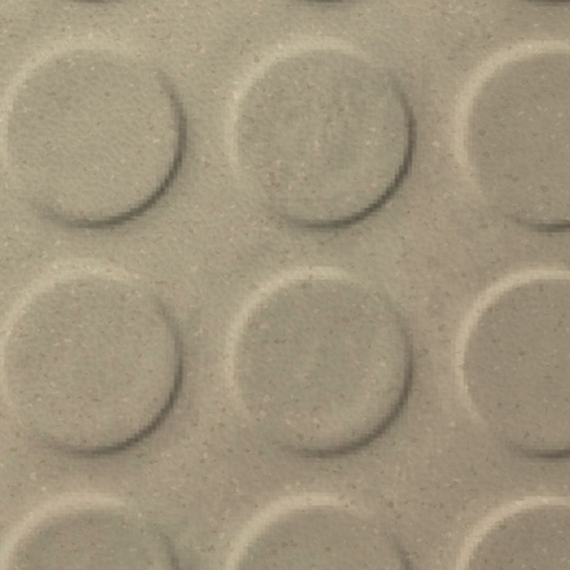 Johnsonite Lake Shore Raise Round Color Splash Speckled Rubber Tile